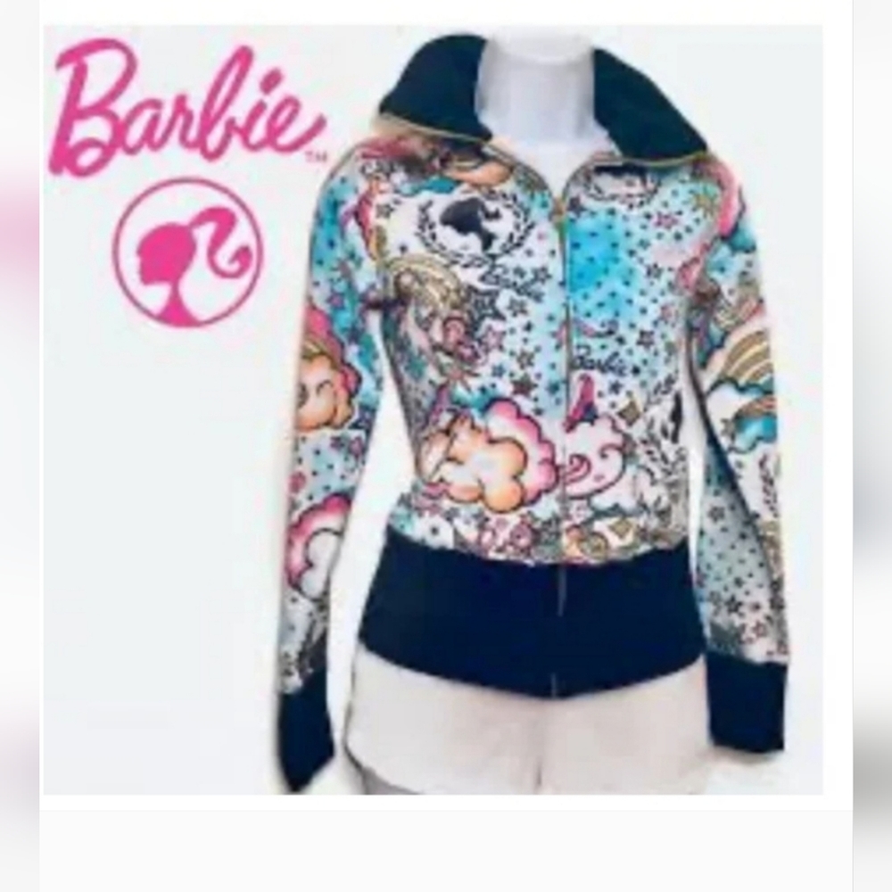 Rare Vintage Barbie Wear Patrica Fields Unicorn Jacket Size XL.